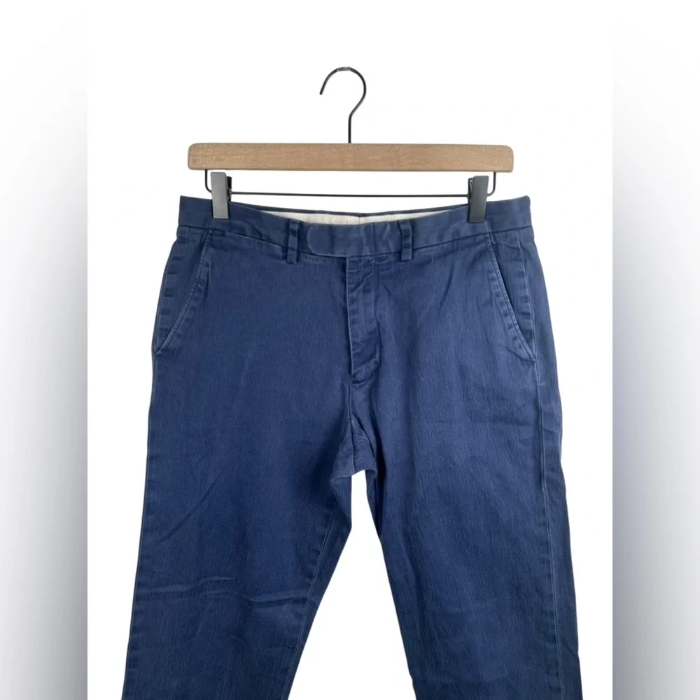 J.Crew Bowery Slim Stretch Chino Pants Blue‎ Men’s 30x32 Cotton Elastane